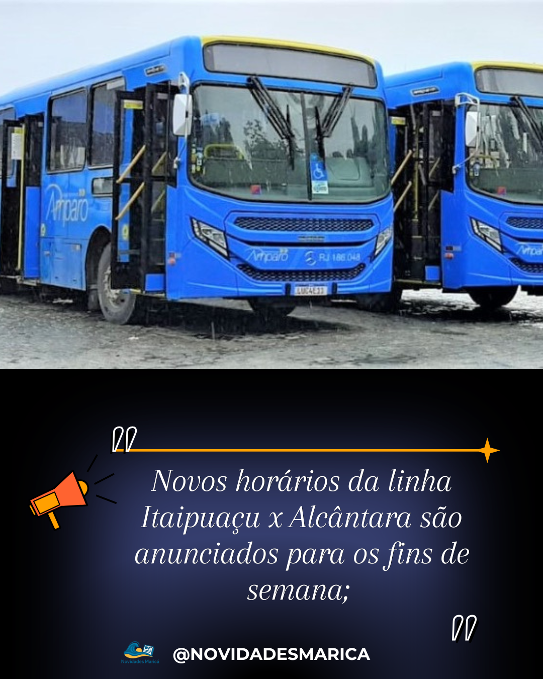 Novos horários da linha Itaipuaçu x Alcântara são anunciados para os fins de semana;