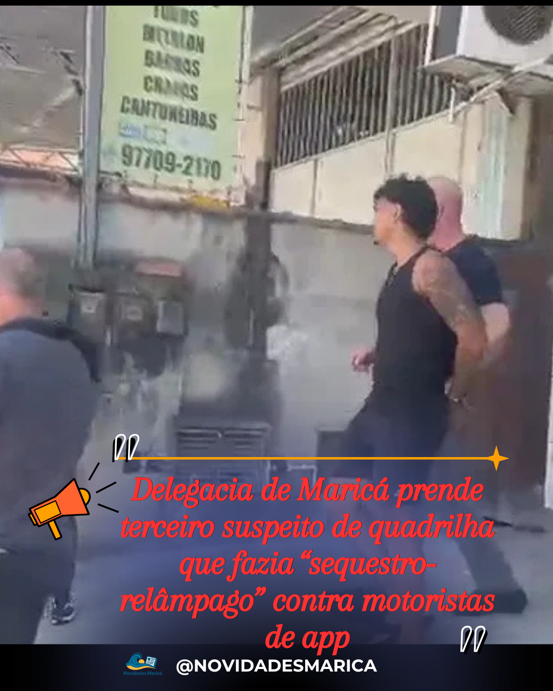 Delegacia de Maricá prende terceiro suspeito de quadrilha que fazia “sequestro-relâmpago” contra motoristas de app